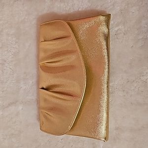 Vintage 1978 Avon Polished Gold Clutch